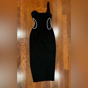 Zara Black Rhinestone Dress